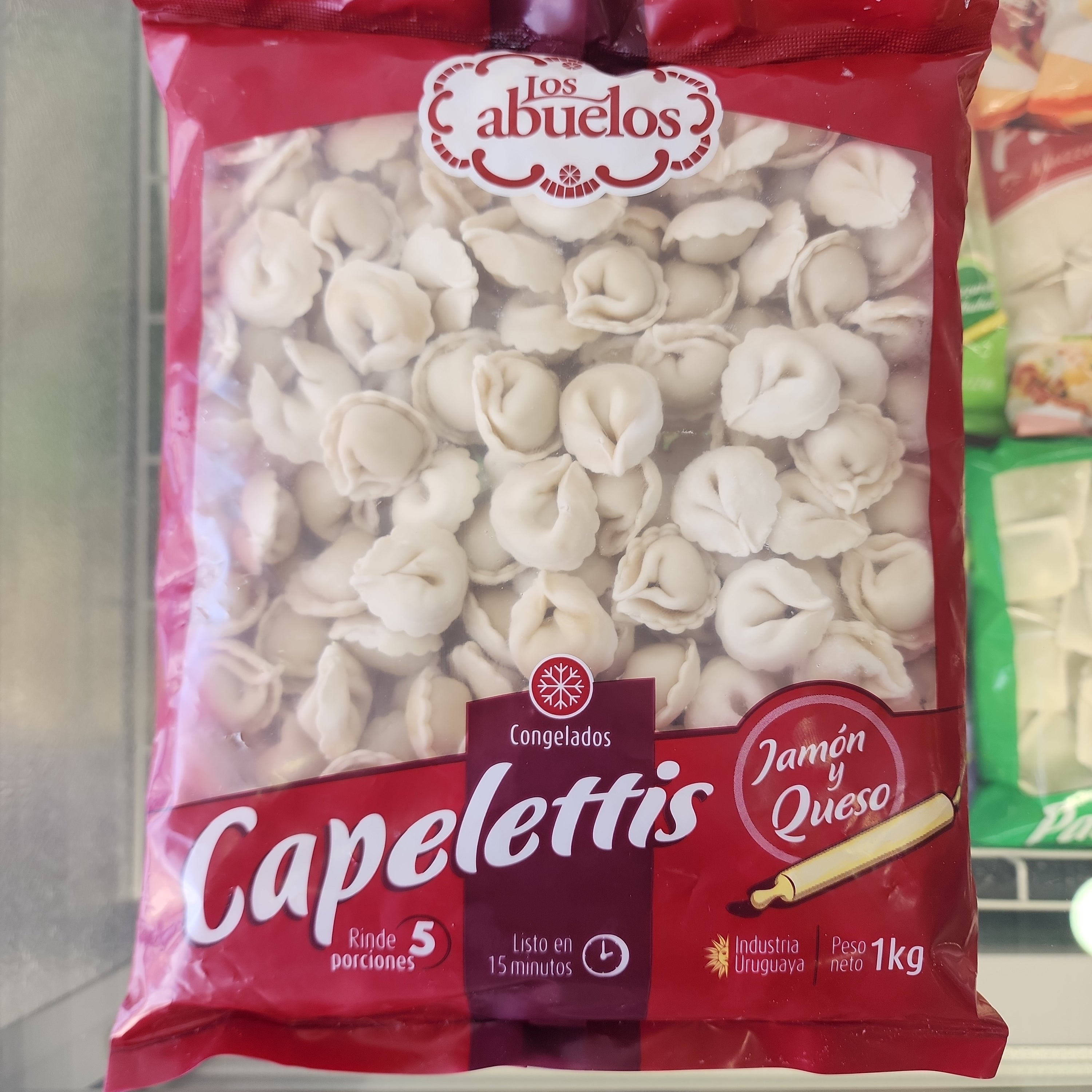 PRESUNTO E QUEIJO CAPELETTIS LOS AVÓS