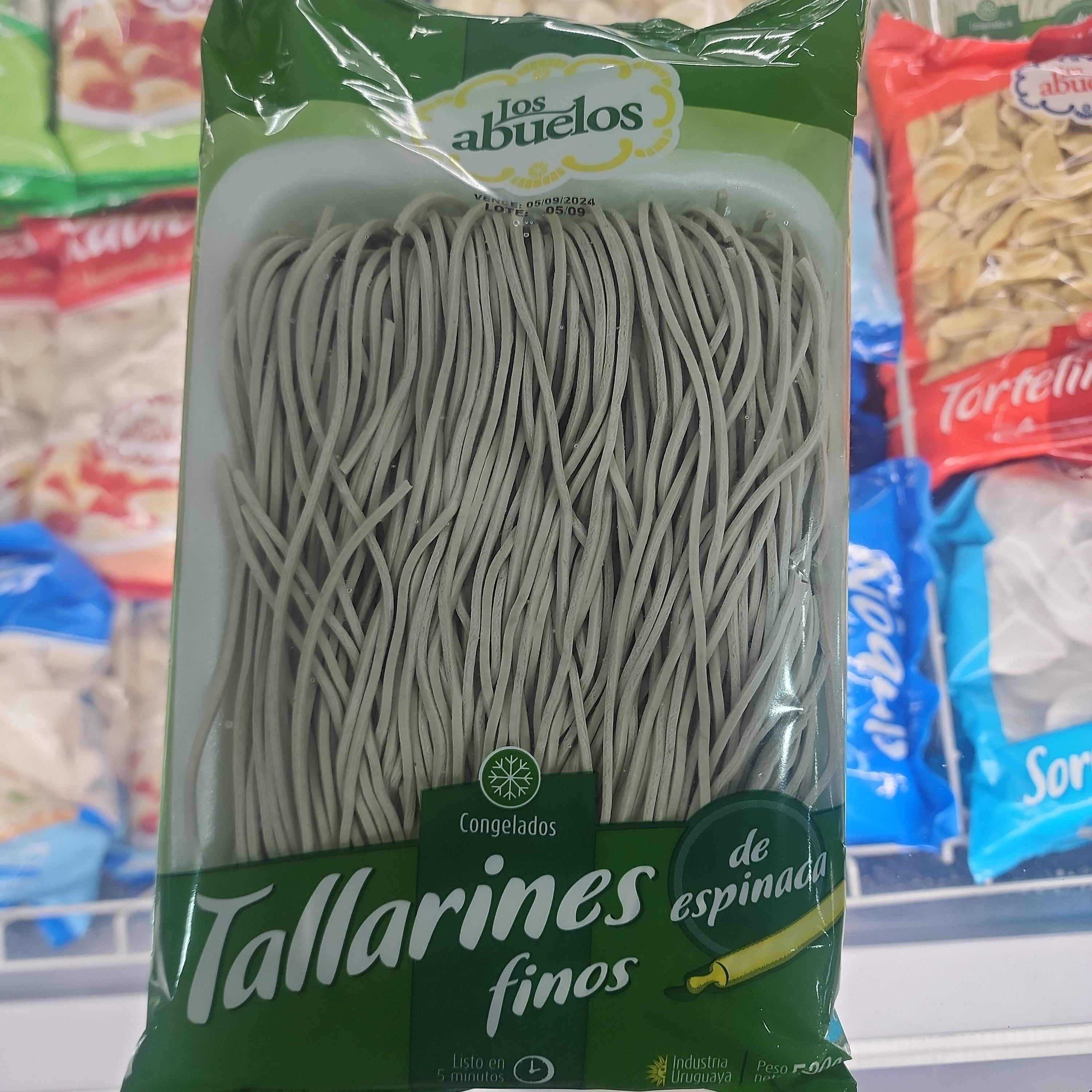 TALLARINES DE ESPINACA LOS ABUELOS