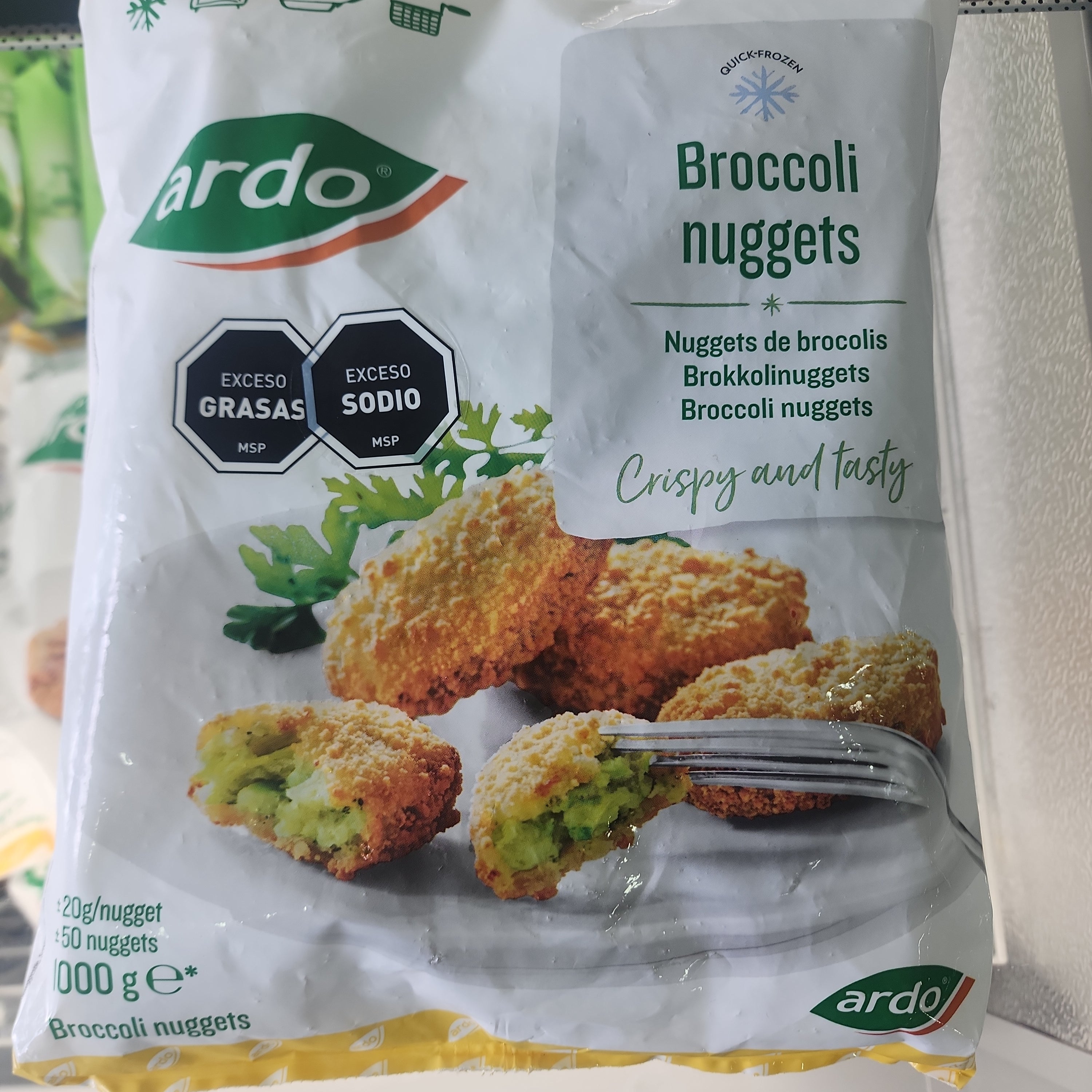 ARDO NUGGETS DE BRÓCOLIS 1KG