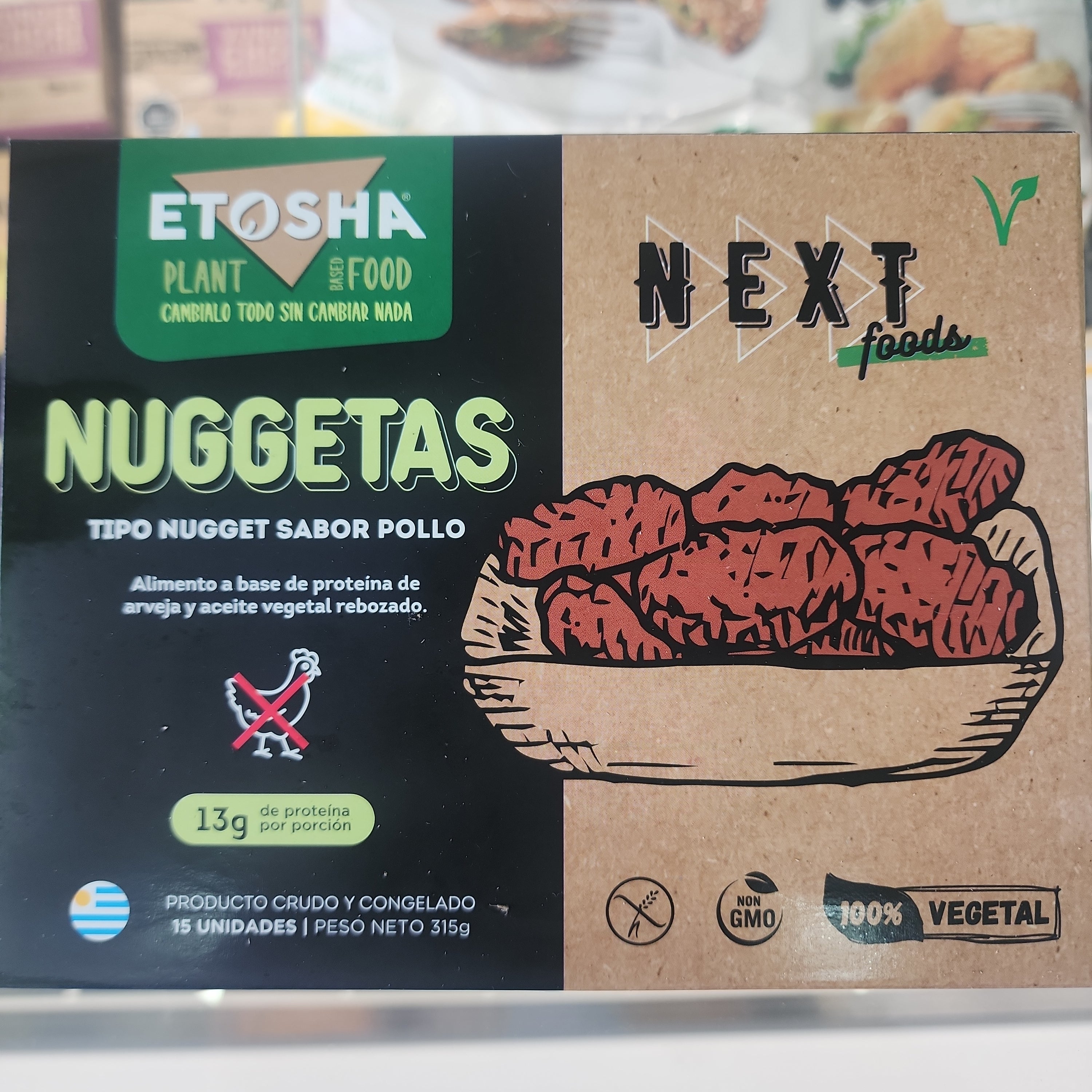 PRÓXIMOS NUGGETAS DE ALIMENTOS