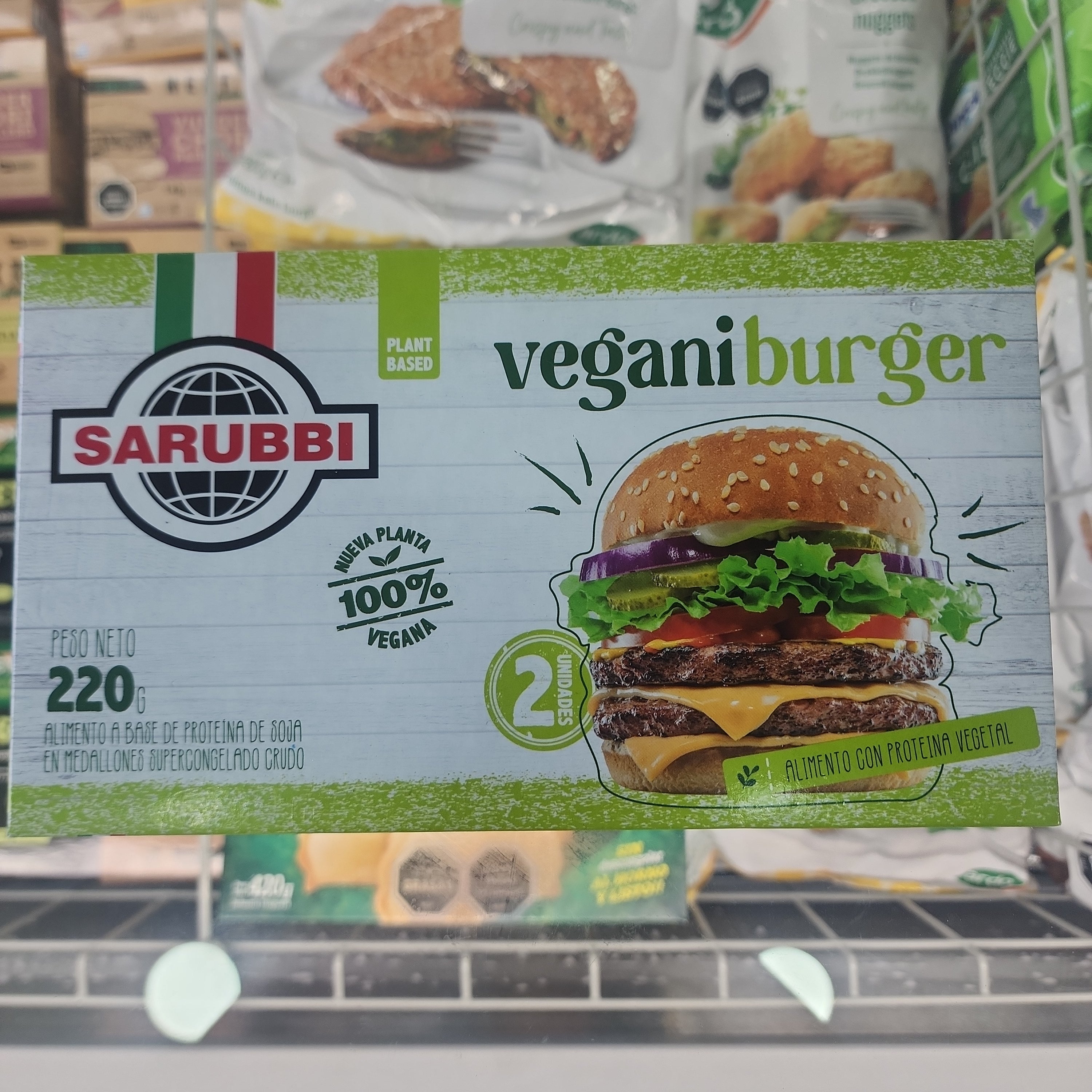 VEGANIBURGERS SARUBBI