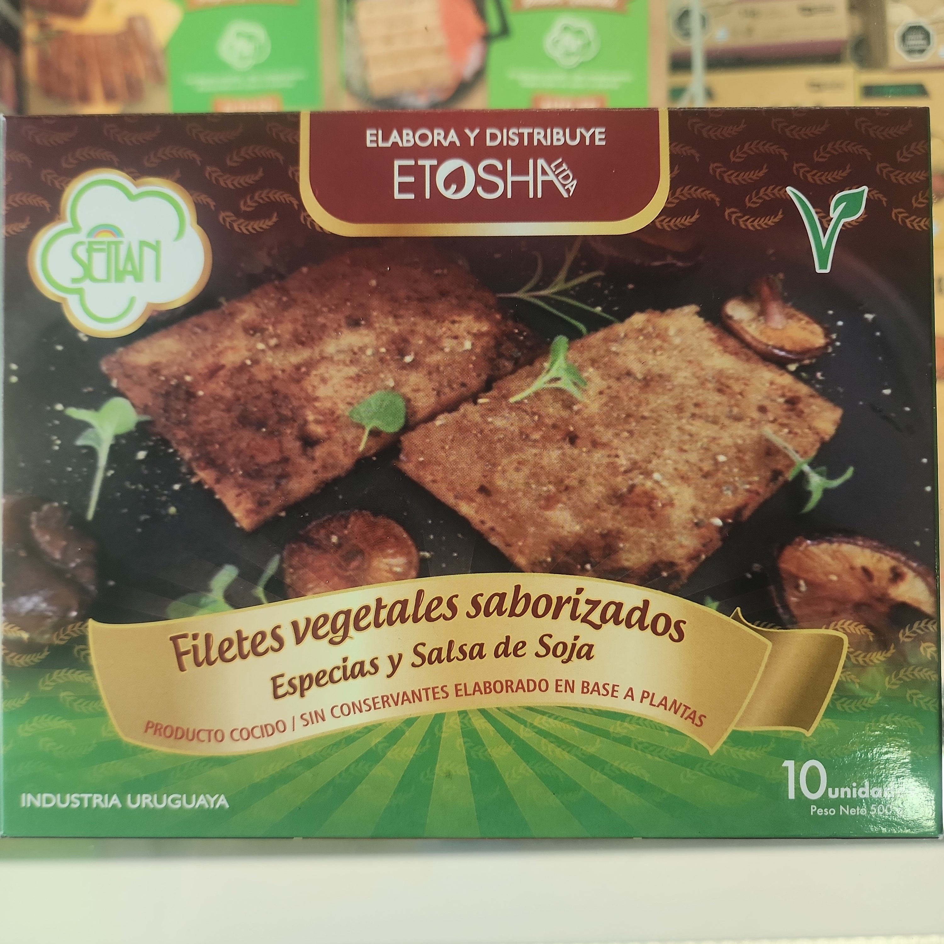 FILÉ SABOR SEITAN 10 UNIDADES