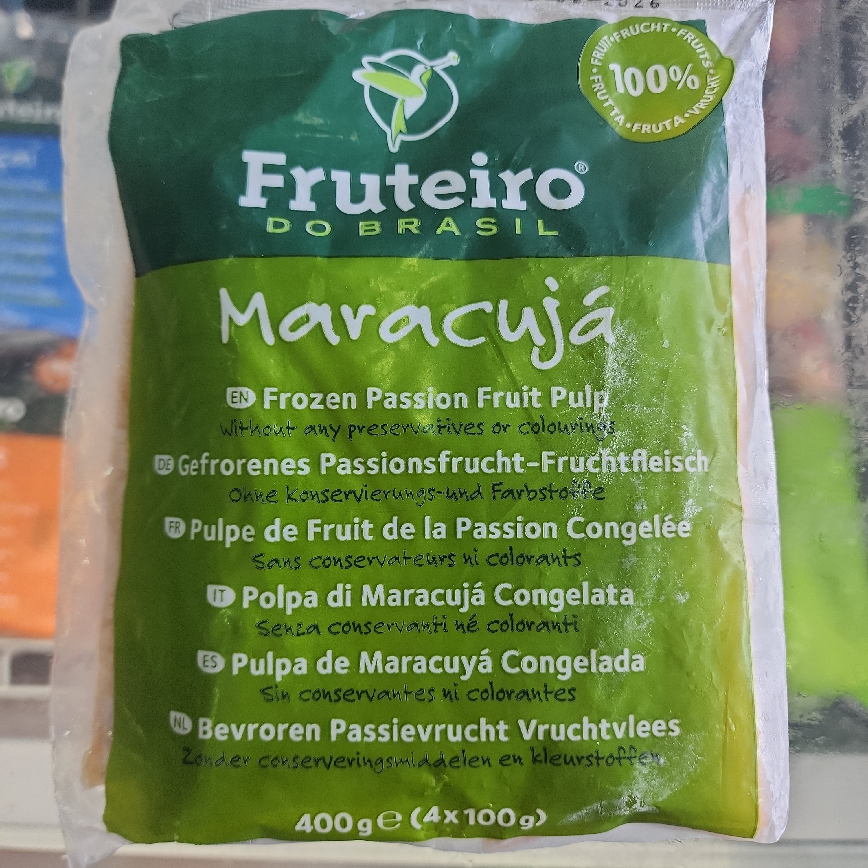 PULPA DE MARACUYA 400G