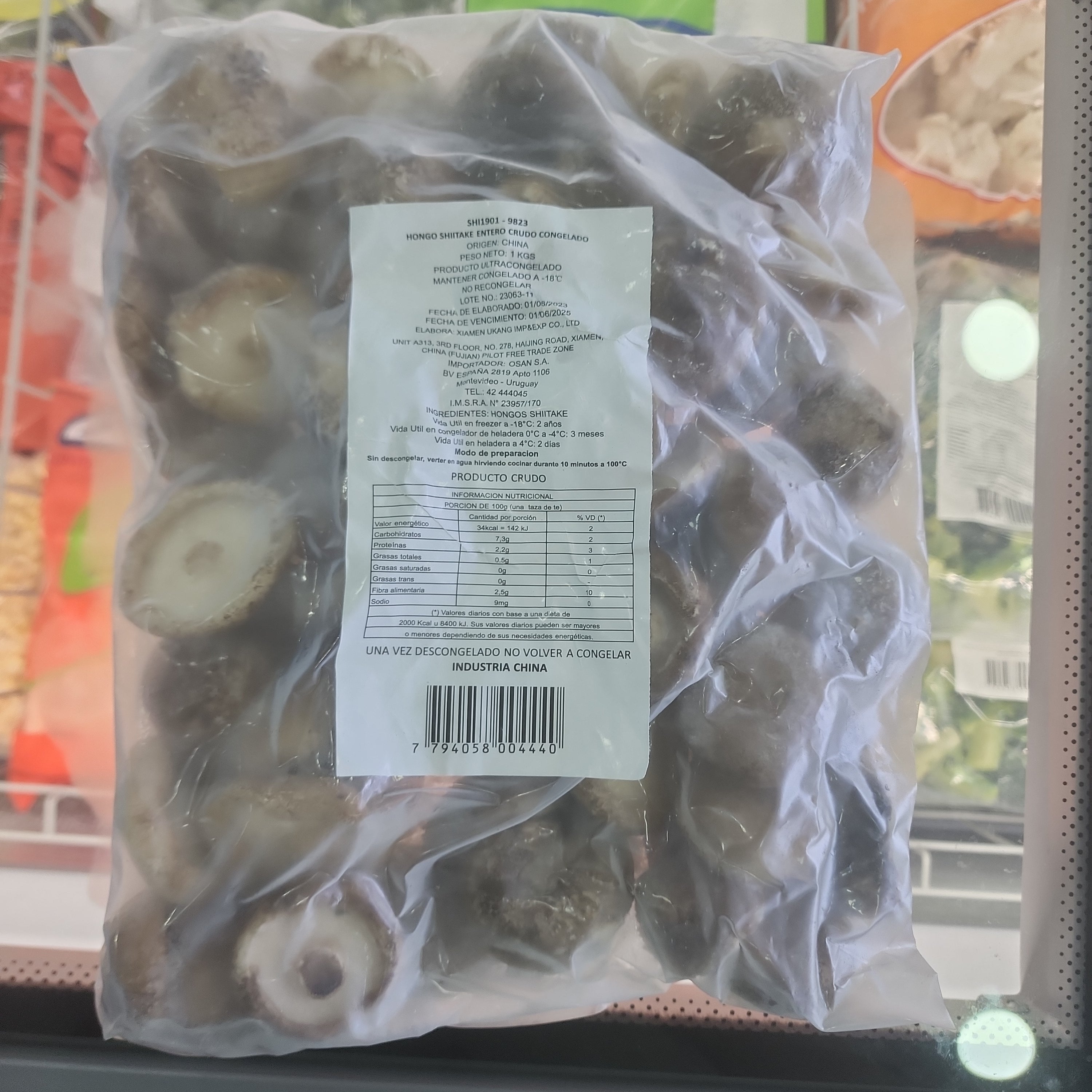 HONGOS SHIITAKE 1KG