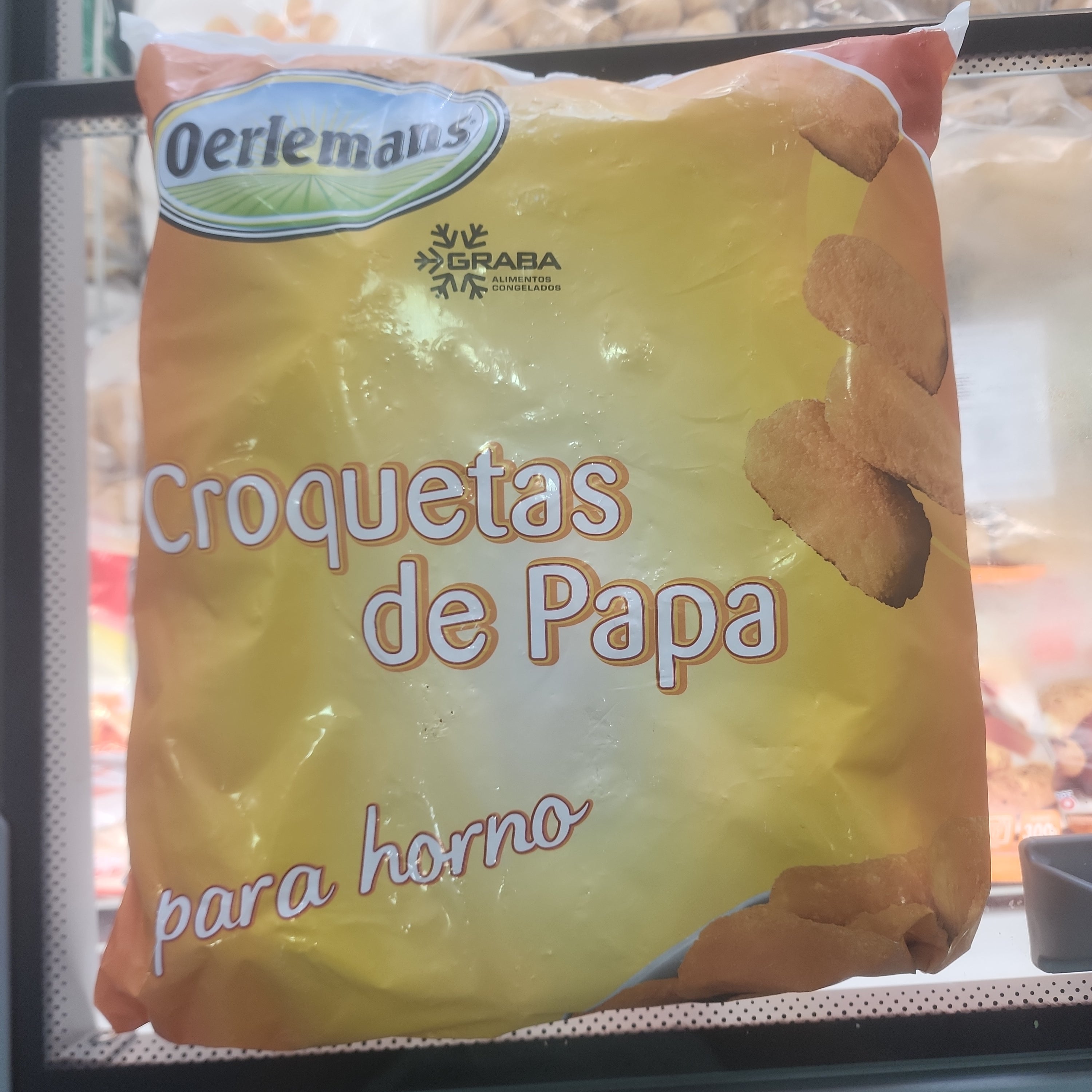 CROQUETAS DE PAPA PARA HORNO 2.5KG