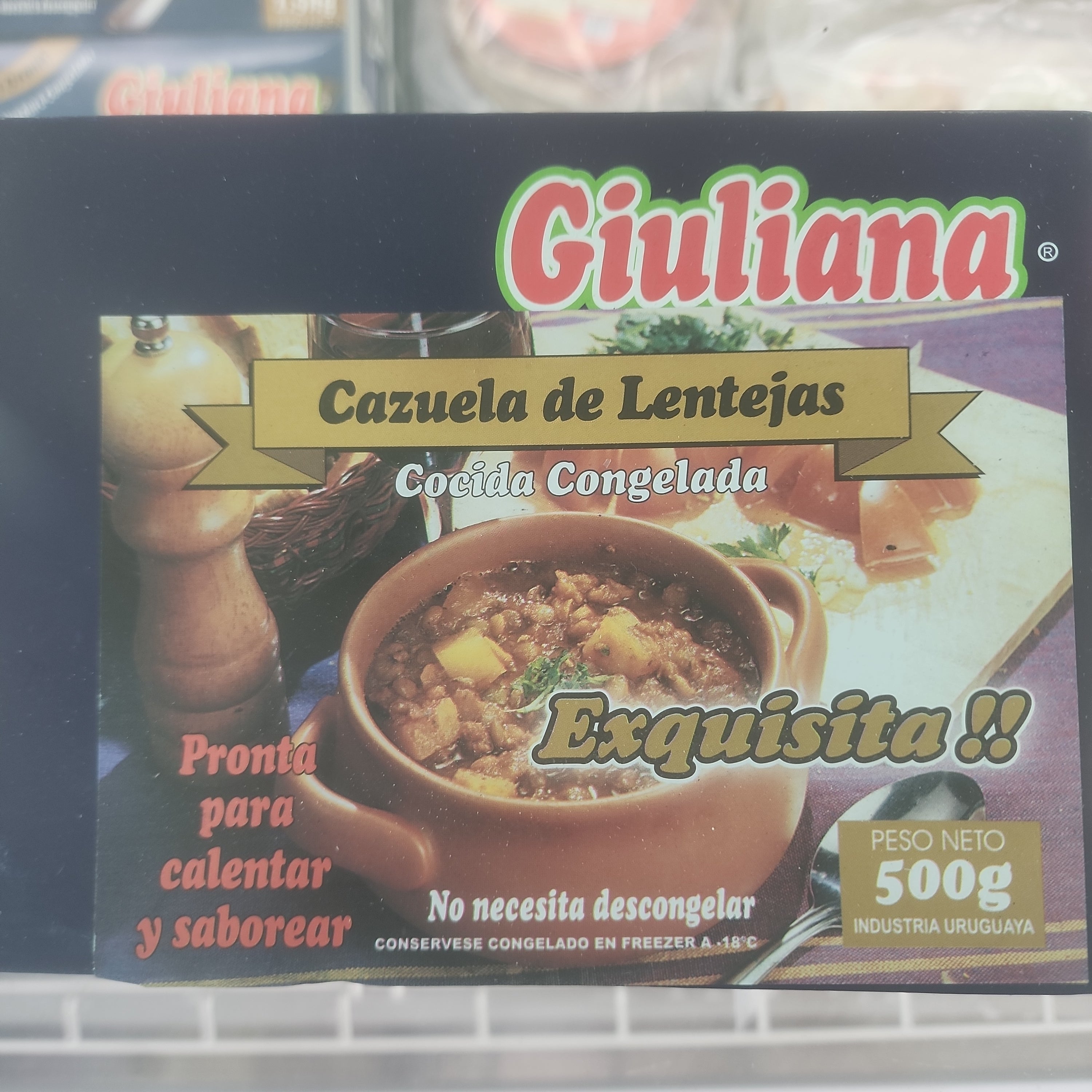 CAZUELA DE LENTEJAS