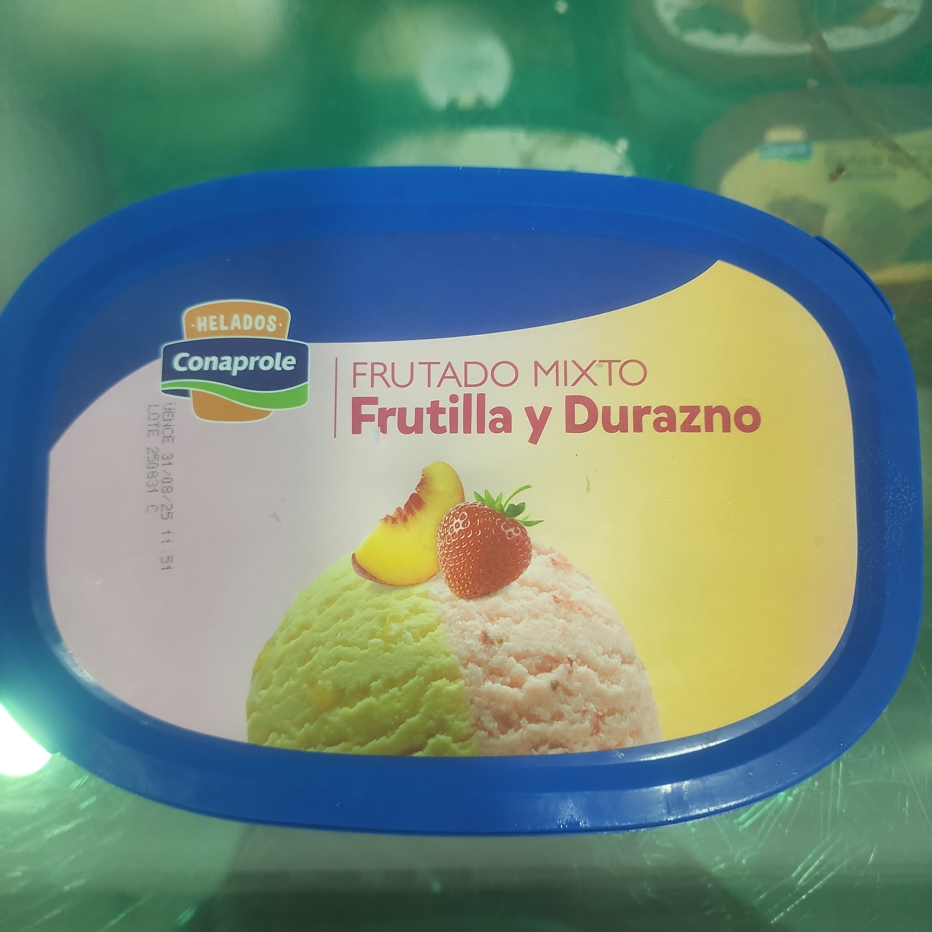 HELADO CONAPROLE 1L FRUTILLA DURAZNO