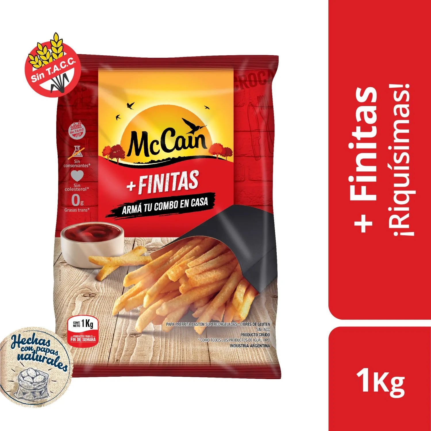 FRENCH FRIES + FINITES 1KG MC CAIN