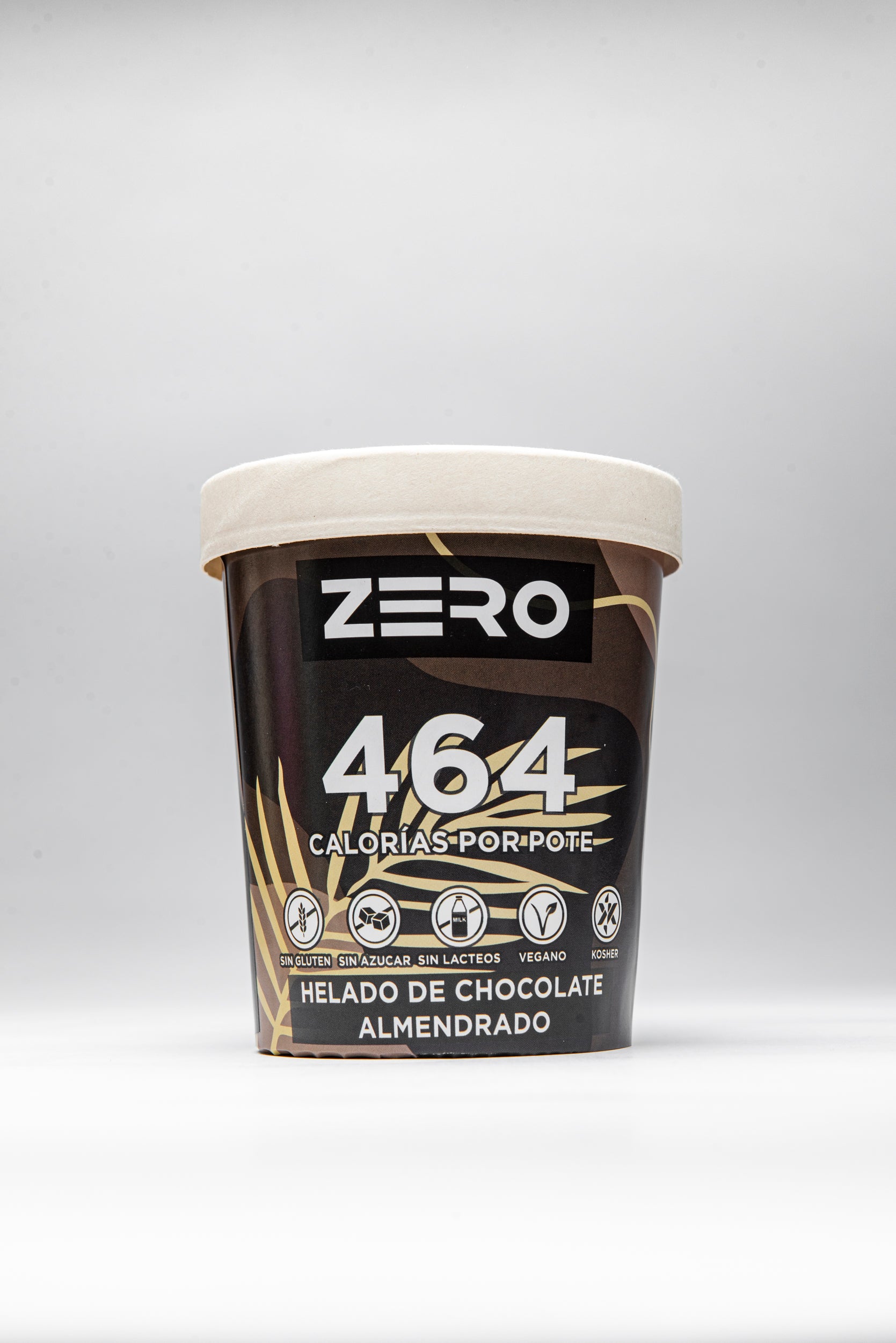 HELADO ZERO CHOCOLATE C/ALMENDRAS 480ML