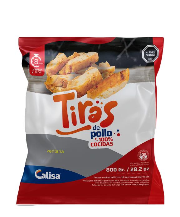 TIRAS DE POLLO GRILLE 800G