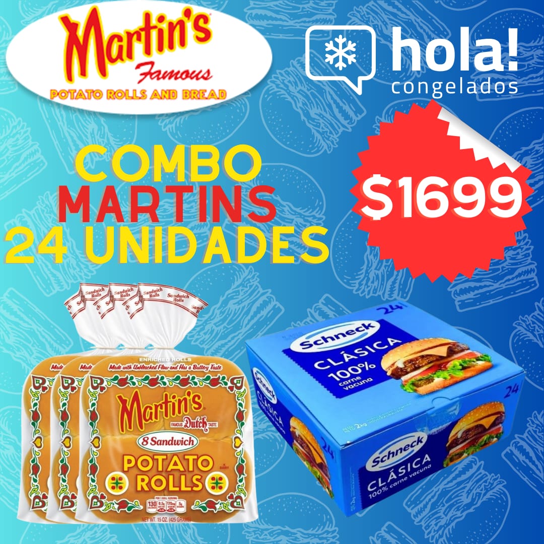 COMBO MARTINS 24 UNIDADES SCHNECK