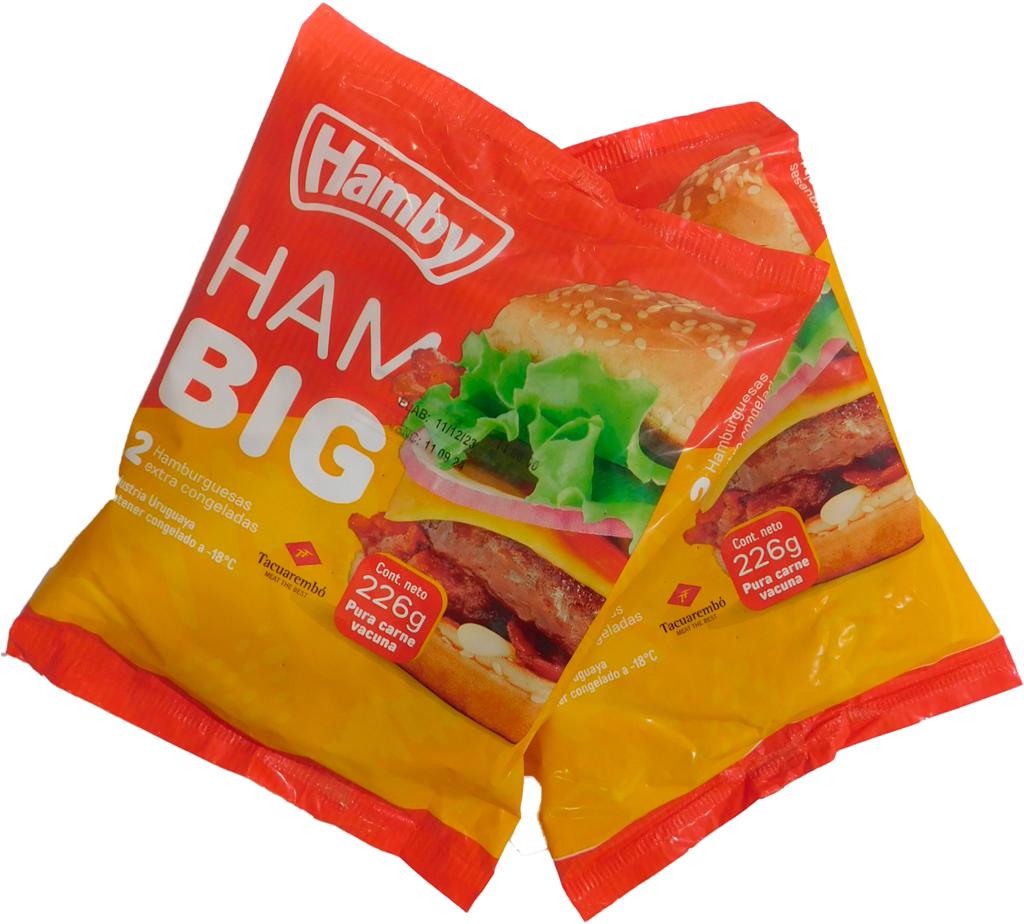 HAMBY HAM BIG XL BURGER