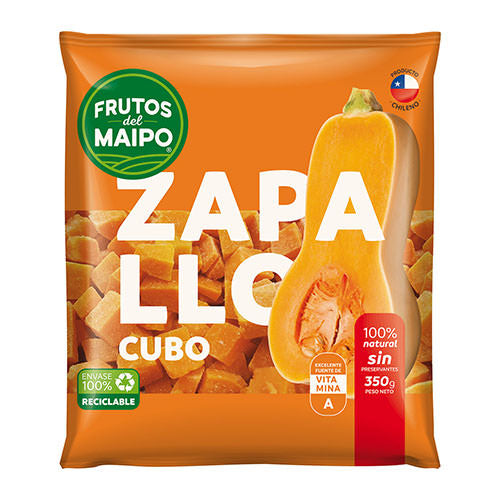 ZAPALLO EN CUBOS 1KG