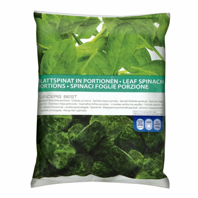 SPINACH IN CUBES 1KG