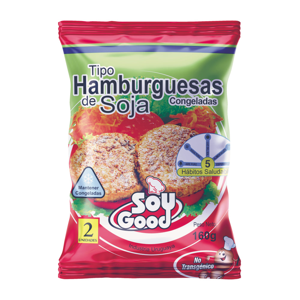 HAMBURGUESAS DE SOJA SOY GOOD 2 UNIDADES