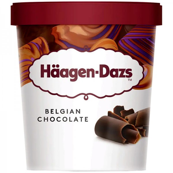 Helado Haagen-Dazs 473ml Chocolate Belga