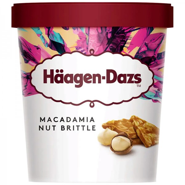 Helado Haagen-Dazs 473ml Vainilla con Nueces