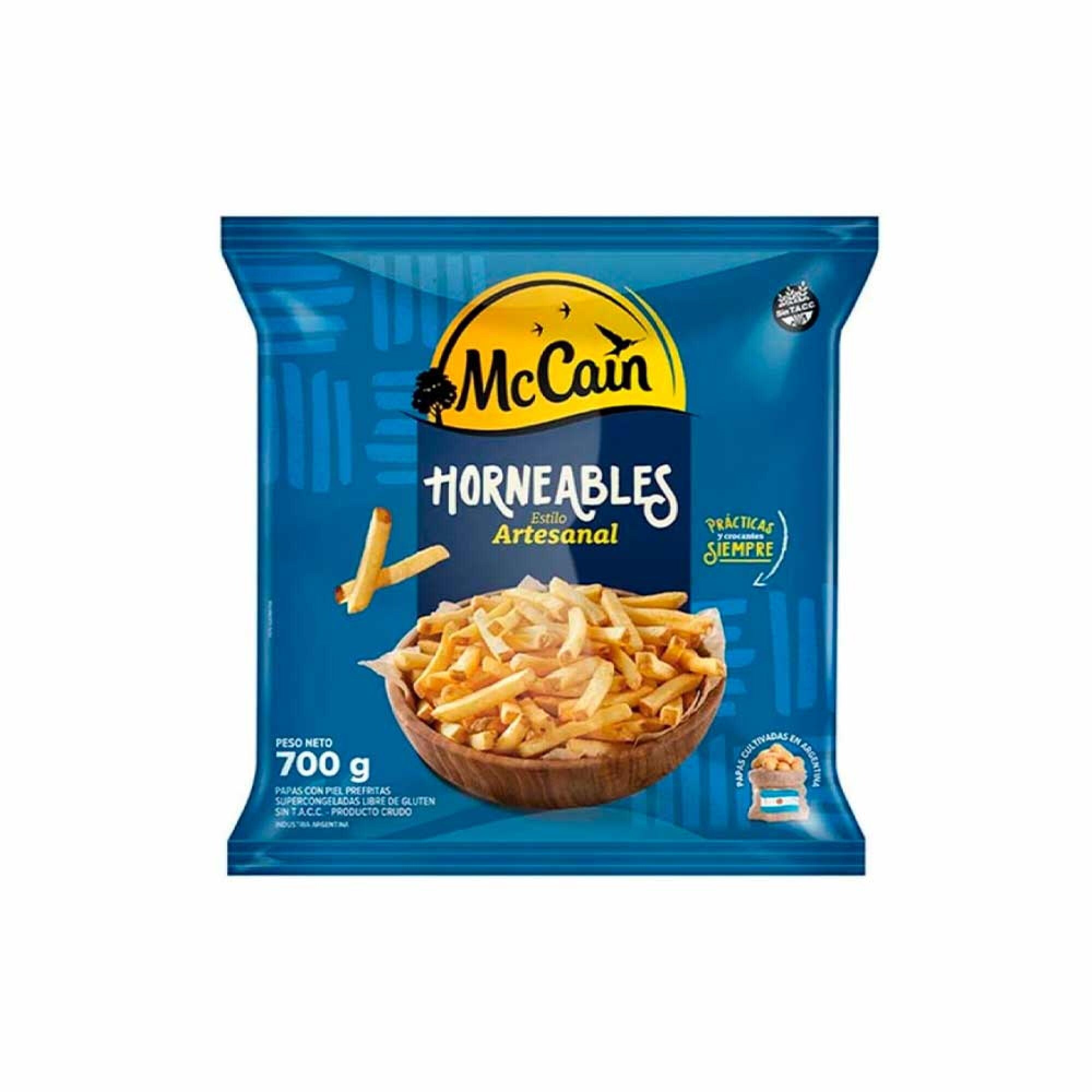 PAPAS FRITAS HORNEABLES 700G MC CAIN