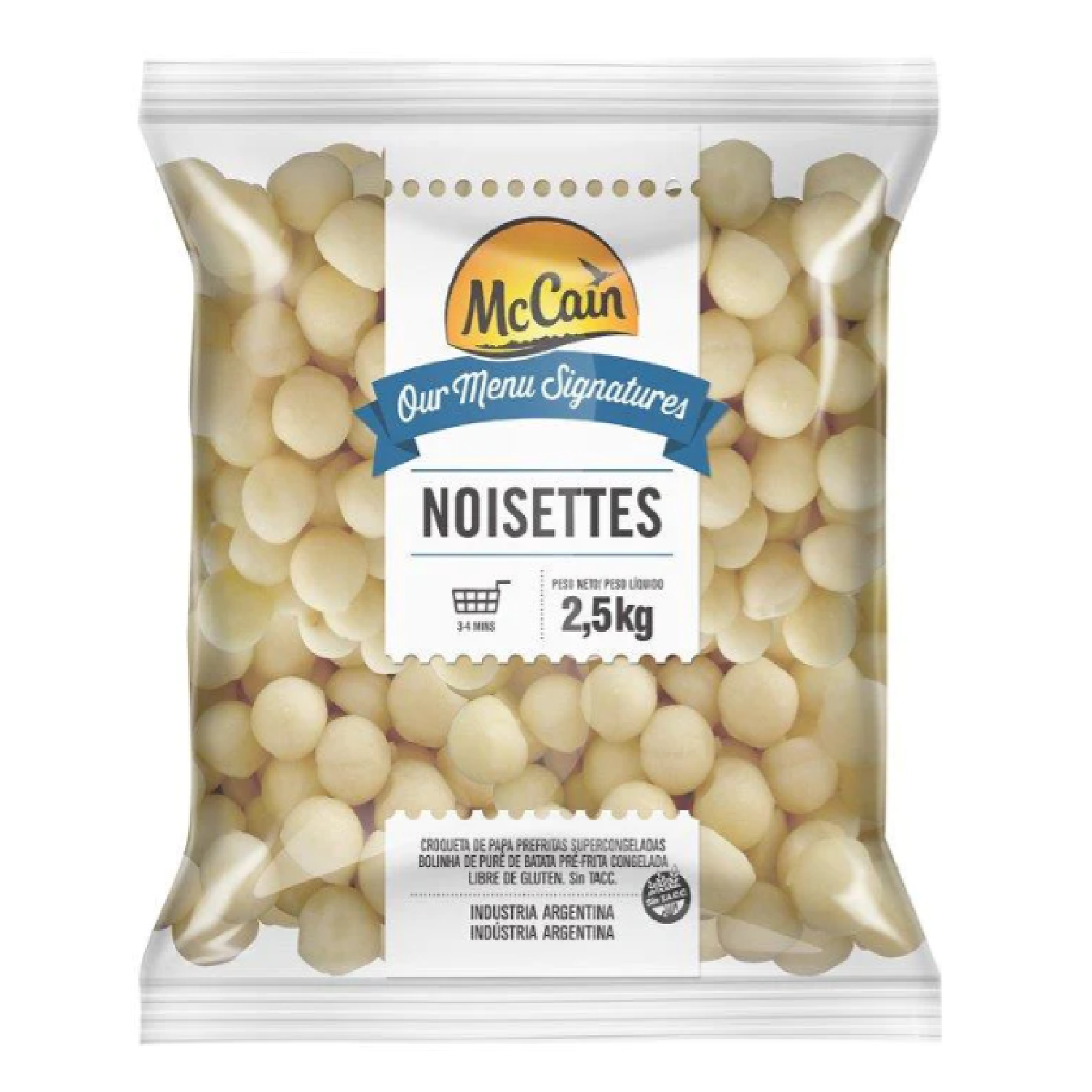 PAPAS NOISSETTES 2.5KG MC CAIN