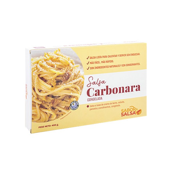 SALSA CARBONARA 400G